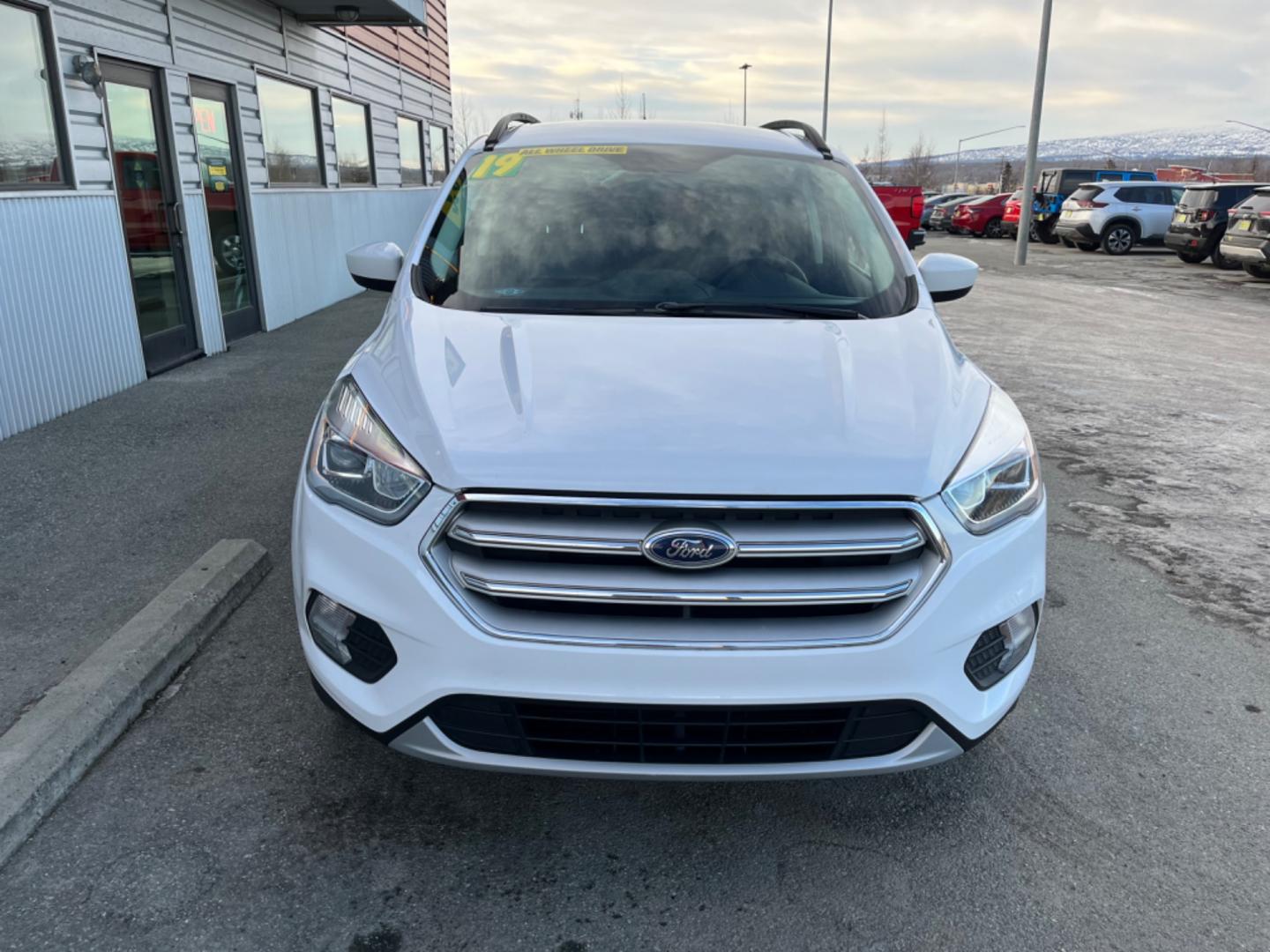 2019 White Ford Escape SEL 4WD (1FMCU9HD0KU) with an 1.5L L4 DOHC 16V engine, 6A transmission, located at 1960 Industrial Drive, Wasilla, 99654, (907) 274-2277, 61.573475, -149.400146 - Photo#7